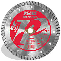 PEARL Abrasives PV045T, P2™ Pro-V Turbo Blades,  4-1/2 x .080 x 7/8, 5/8