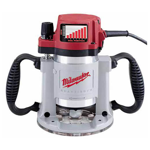 Milwaukee 5625-20, 3-1/2 Max HP Fixed-Base Router