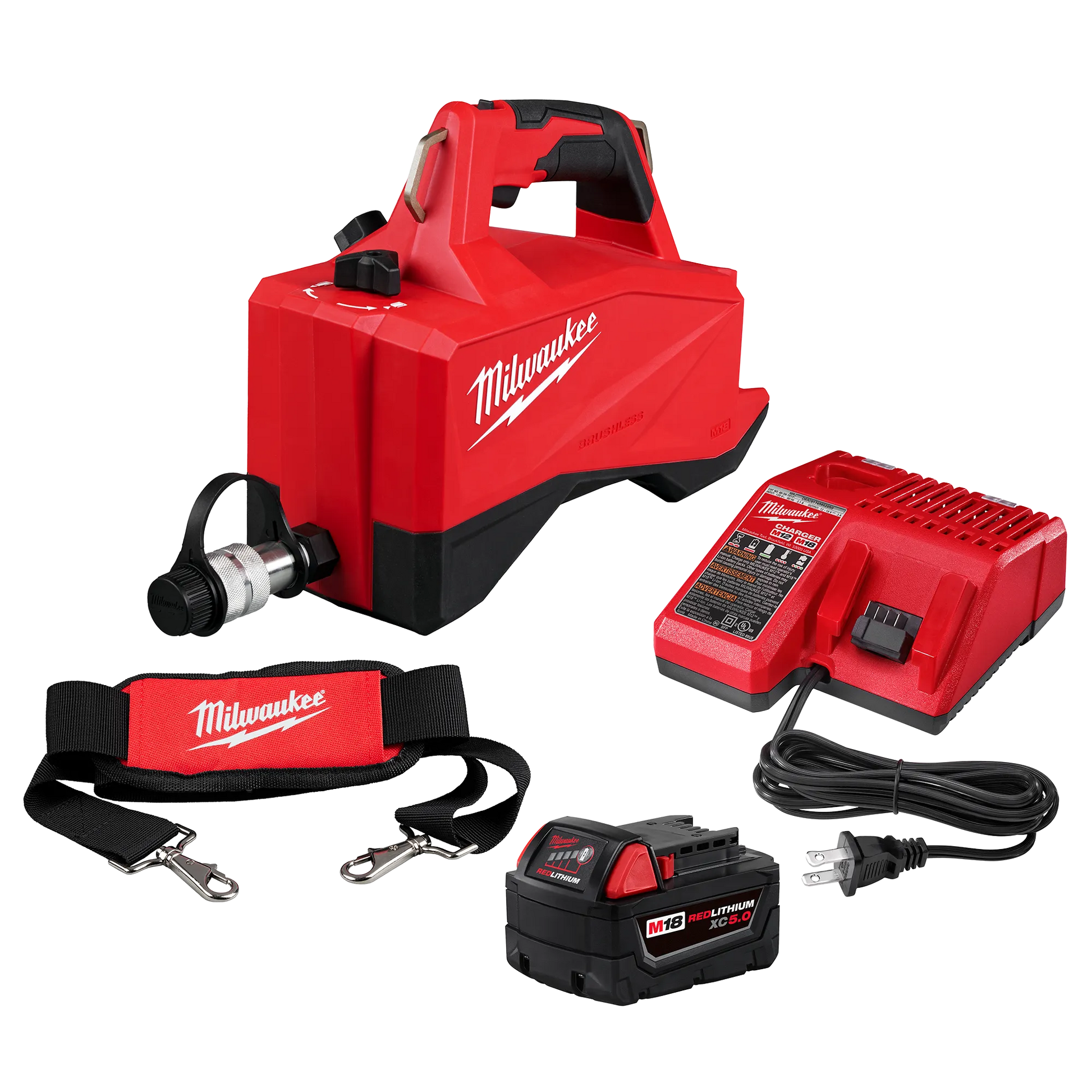 Milwaukee 3120-21, M18™ Brushless Single Acting 60in3 10,000psi Hydraulic Pump