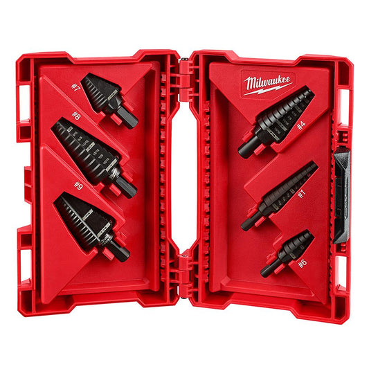 Milwaukee 48-89-9224, 6 pc Step Drill Bit Set