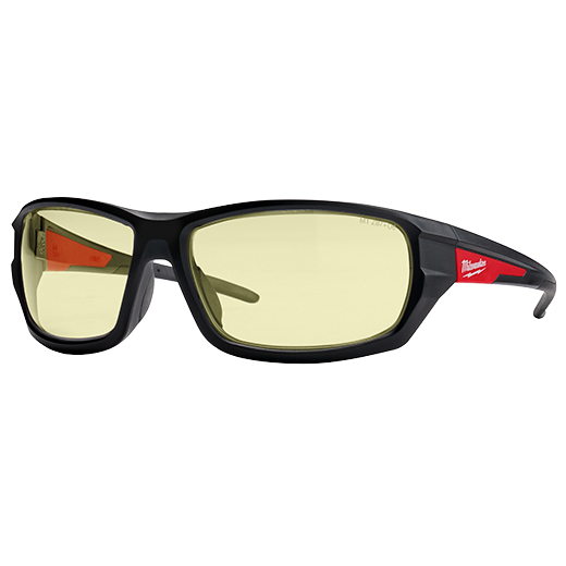 Milwaukee 48-73-2120, Performance Safety Glasses - Yellow Fog-Free Lenses