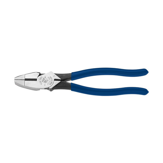 Klein Tools D213-9NE, Lineman's Pliers, New England Nose, 9-Inch