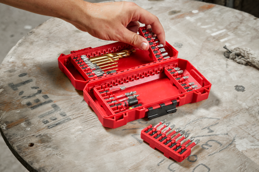 Milwaukee 48-32-9934, Large Case Rows for Insert Bit Accessories 5PK