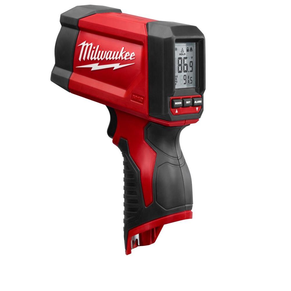 Milwaukee 2278-20, M12 12:1 Infrared Temp-Gun (Tool Only)