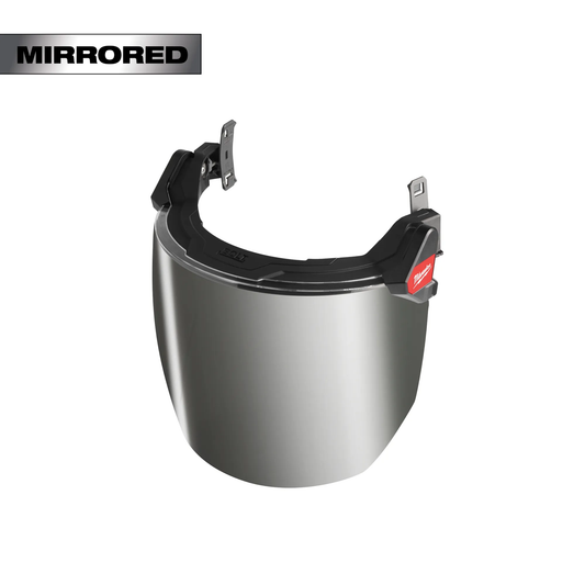 Milwaukee 48-73-1429, BOLT™ Full Face Shield - Mirrored Dual Coat Lens (Compatible with Milwaukee® BOLT™ Safety Helmets & BOLT™ Hard Hats)