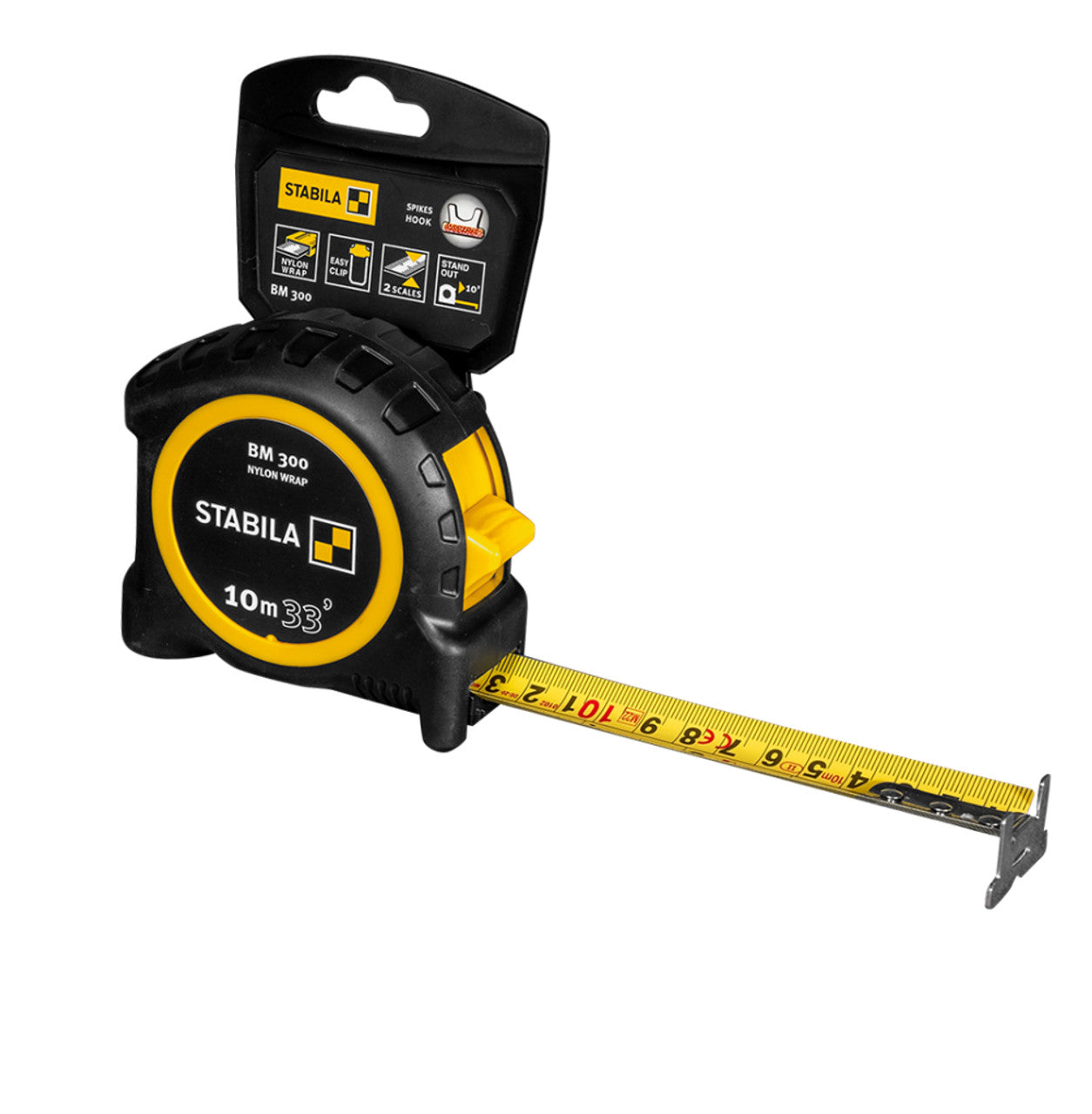 Stabila 30633, BM 300 Pocket Tape 33'/10m