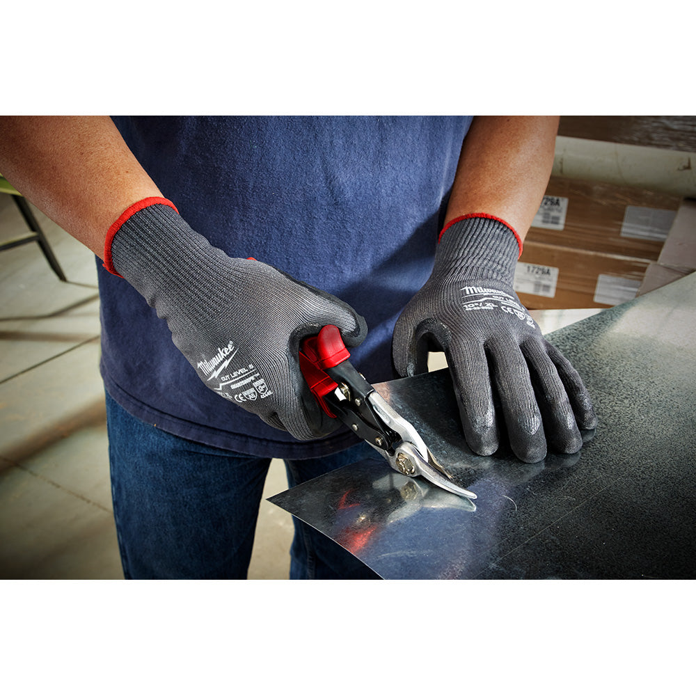 Milwaukee 48-22-8952, Cut Level 5 Dipped Gloves Large (Discontinued)