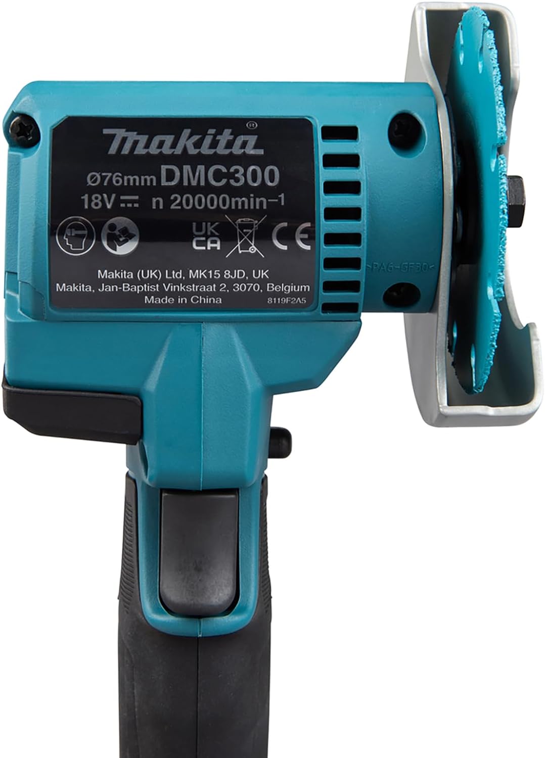 Makita DMC300Z, 18V LXT Brushless Cordless 3" Compact Cut-Off Tool with XPT & AFT (Tool Only)