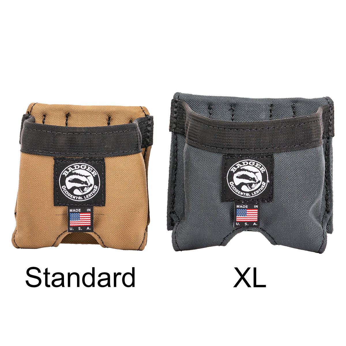 Badger Tool Belts XL Tape Holster Sawdust