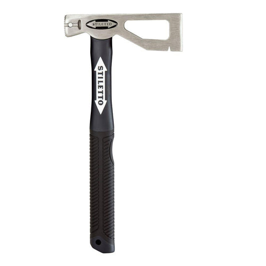 Stiletto LATHAXE10-F, 10oz Titanium Lathers Axe Hammer