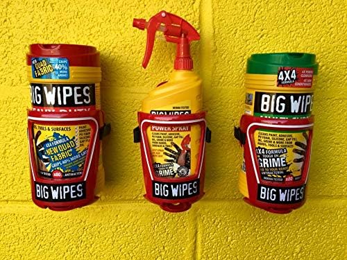 Big Wipes BW011753, BIG WIPES “THE CAGE” Wall + Van Bracket