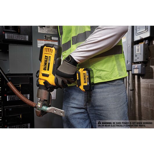 DEWALT DCE350M2, 20V MAX DIELESS CABLE CRIMPING TOOL KIT