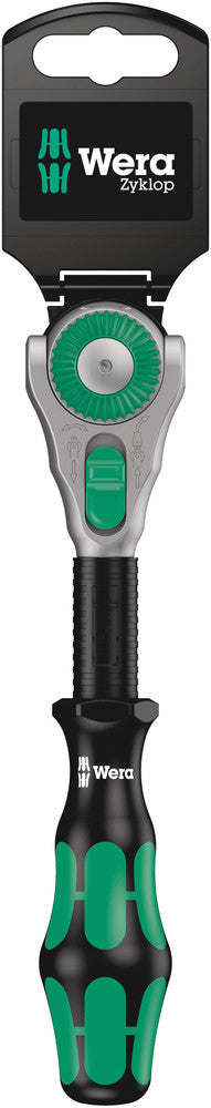 Wera 05073261001, 8000 B SB ZYKLOP SPEED RATCHET WITH 3/8" DRIVE, 3/8" X 199 MM