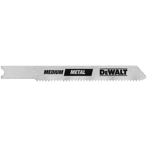 DEWALT DW3753-5, 4'' 6 TPI T-Shank Clean Cutting Cobalt Steel Jig Saw Blade