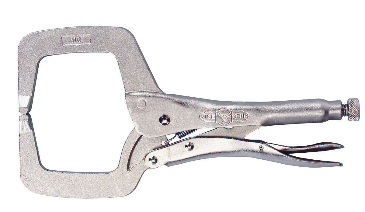 Irwin 19, Vise-Grip 11" Original Locking C-Clamp w/Regular Tips (11R)