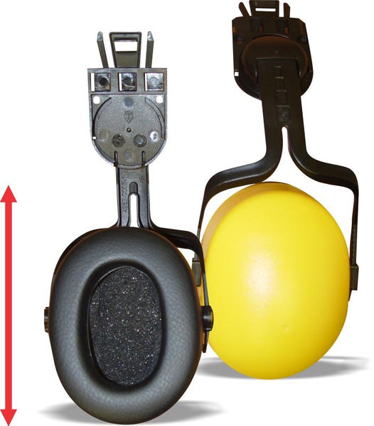 Workhorse SHR2286Q, Cap Mount Ear Muff For Hard Hat NRR 23