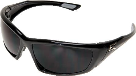 Edge Eyewear XR416-AFT, Robson, Black Multi-Fit Frame/Smoke Anti-Reflective Lens (Non-Polarized)