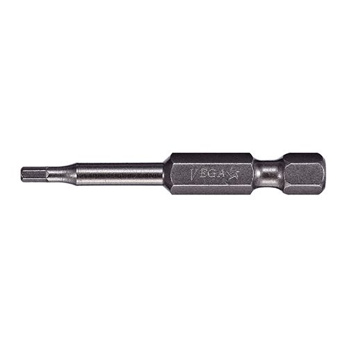 Vega 1150H1164A, 1/4" Hex Power Bits 6"