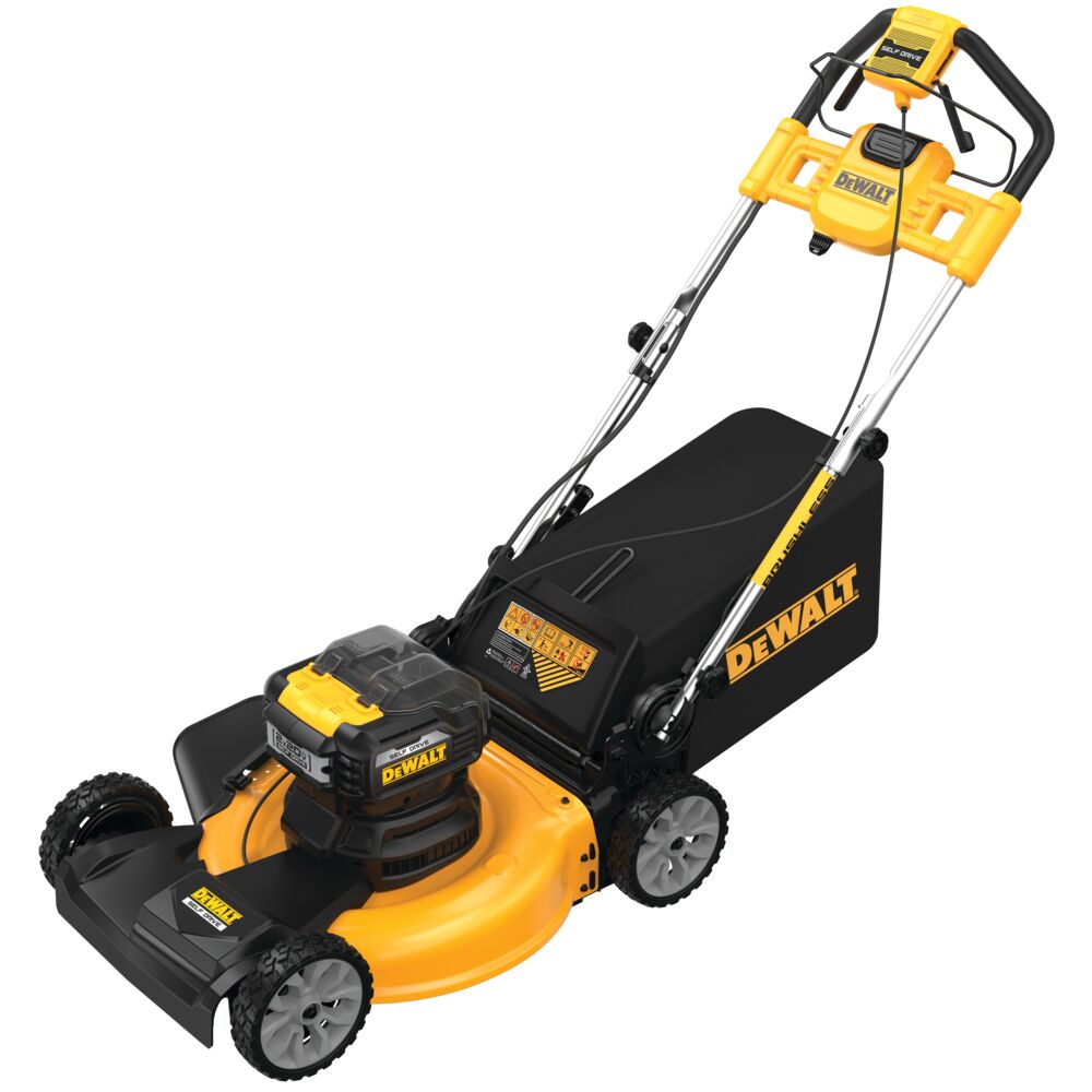 DEWALT DCMWSP244U2, 2x20V MAX Brushless 21.5'' Walk Behind Self Propelled Mower (10.0 Ah X 2)