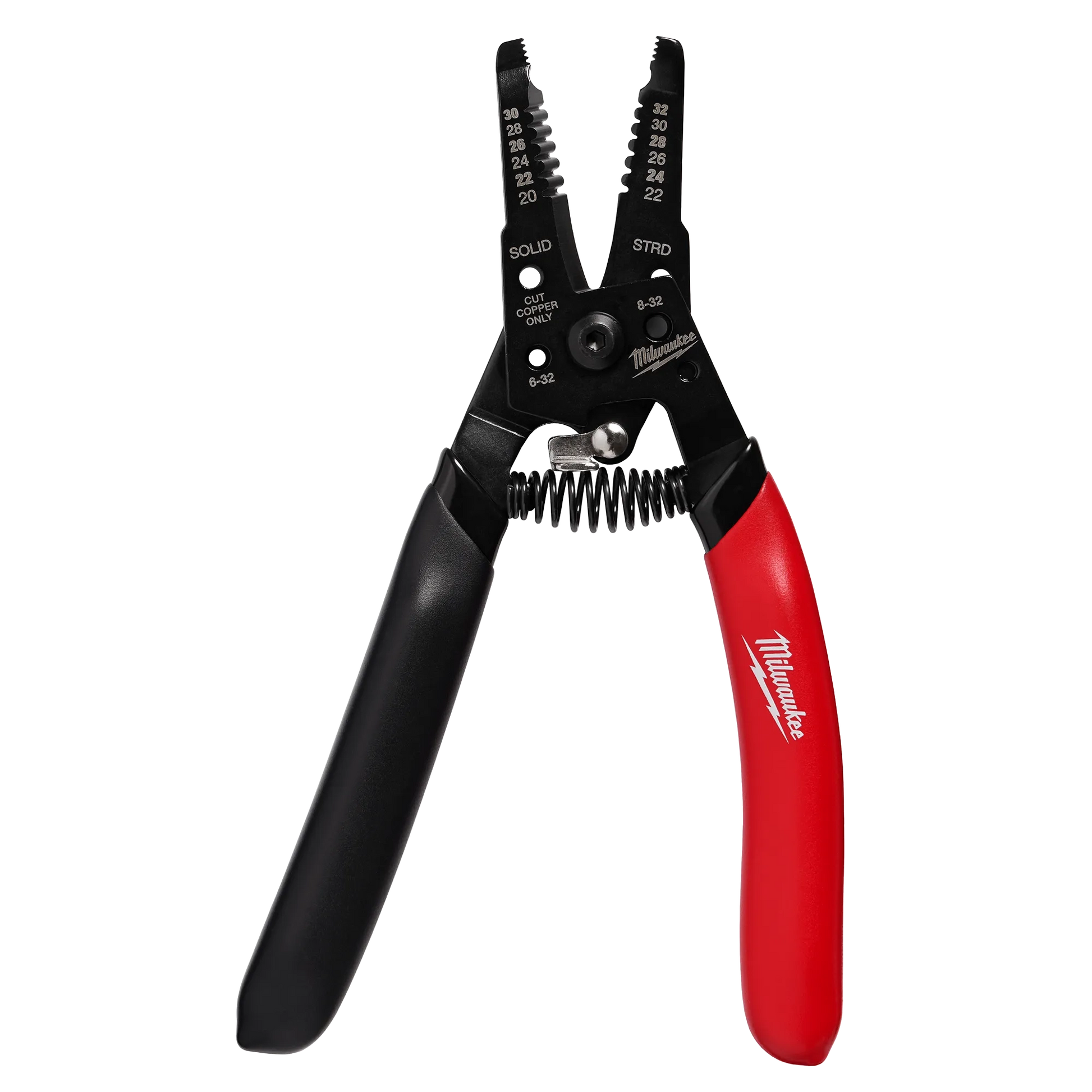 Milwaukee 48-22-3080, 20-32 AWG LOW VOLTAGE DIPPED GRIP WIRE STRIPPER & CUTTER