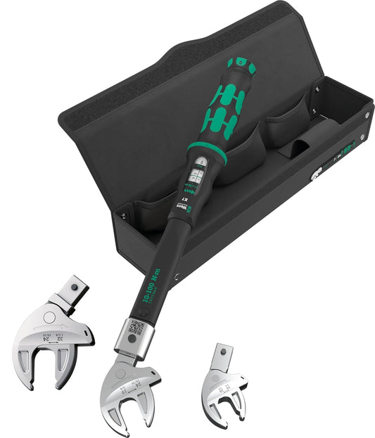 Wera 05136076001, 9530 Torque wrench set for heat pumps/air conditioning, 4 pieces