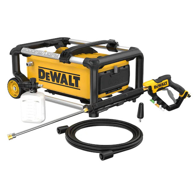 DEWALT DWPW3000, 3000 PSI Brushless Jobsite Electric Cold Water Pressure Washer