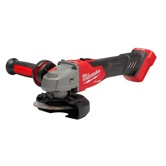 Milwaukee 2889-20, M18 FUEL 4-1/2" / 5" Variable Speed Braking Grinder, Slide Switch Lock-On (Tool Only)