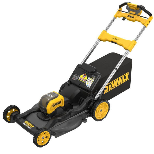 DEWALT DCMWSP650Y2-CA, FLEXVOLT™ 60V MAX*  21in Cordless RWD Self Propelled Mower 12Ah Kit (12.0 Ah X 2)