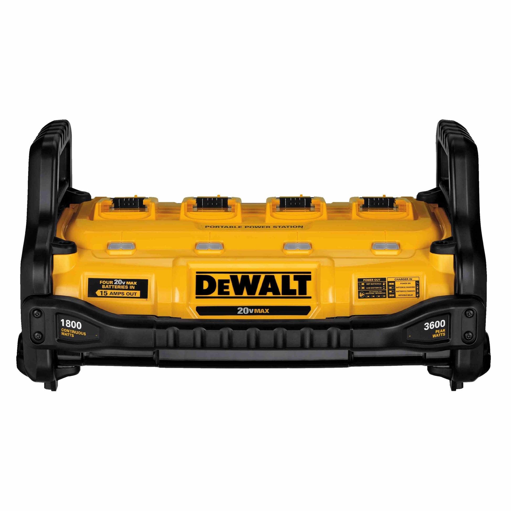 DEWALT DCB1800B, 1800 Watt Portable Power Station and Simultaneous Battery Charger