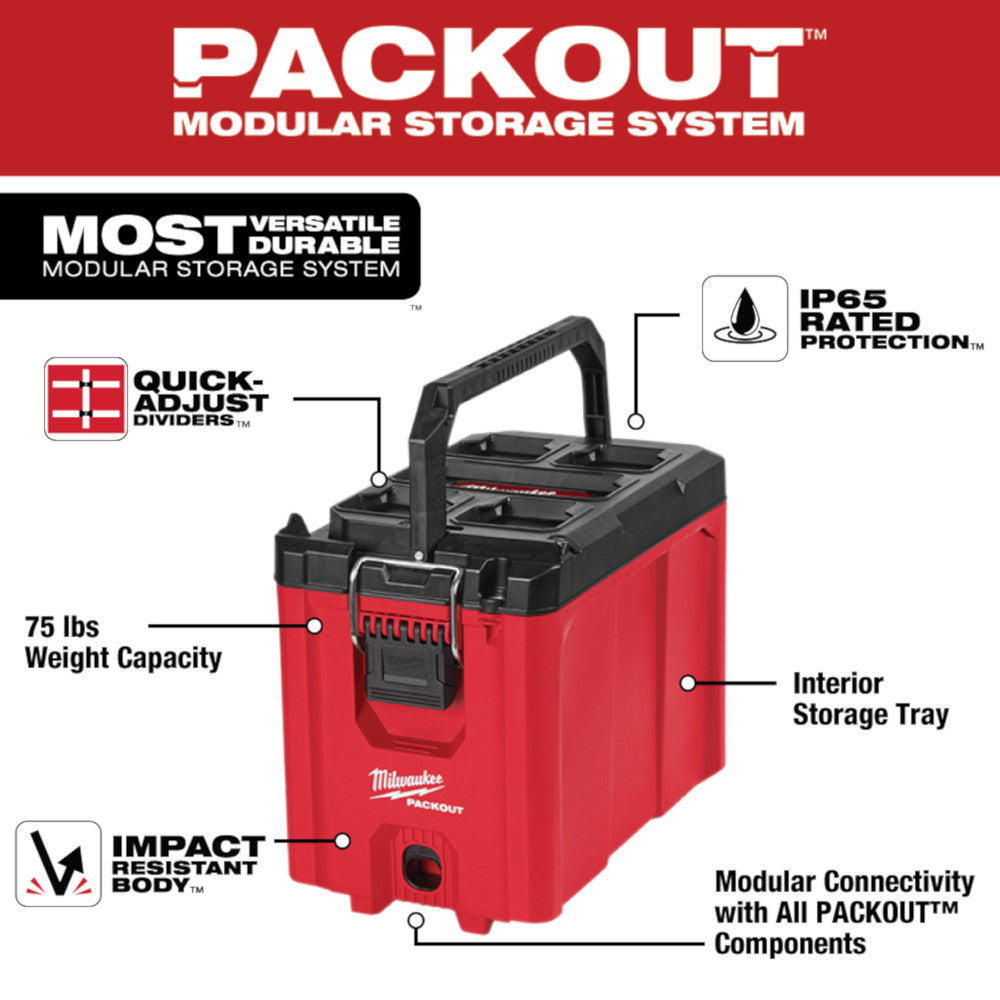 Milwaukee 48-22-8422, PACKOUT Compact Tool Box