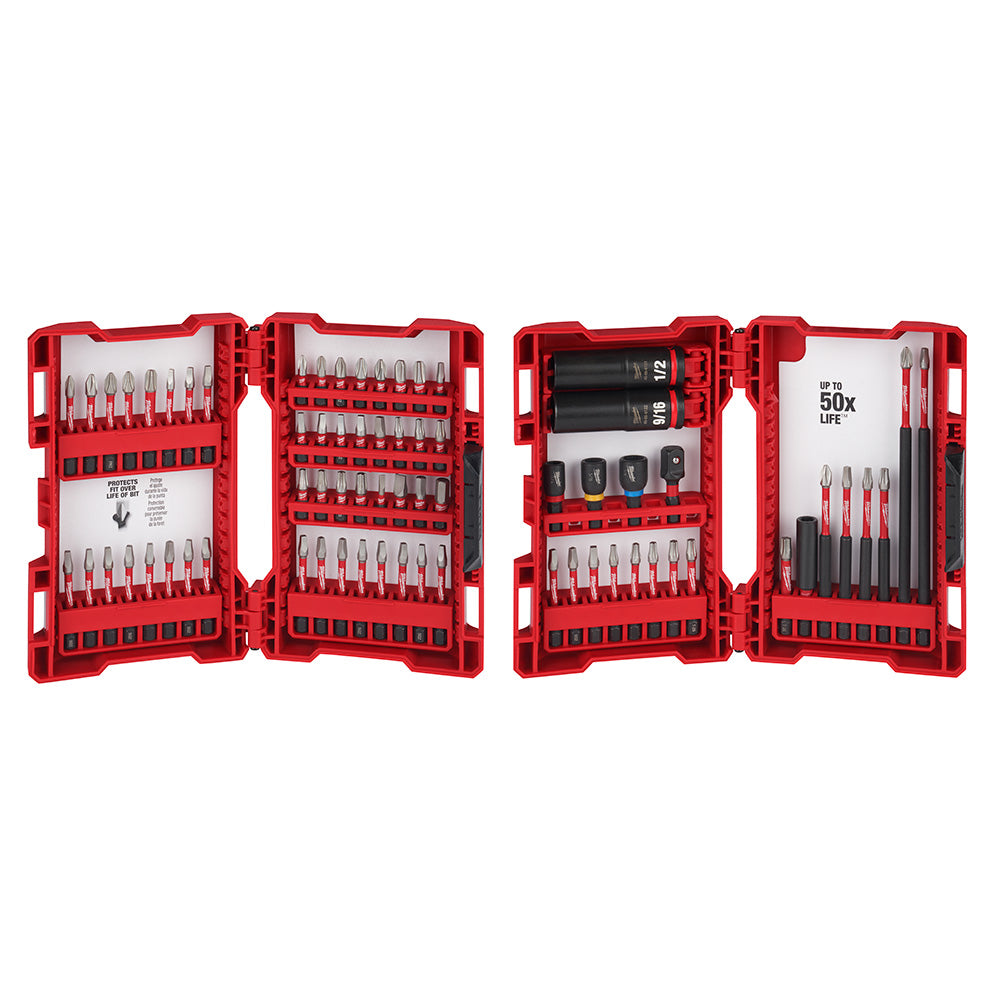 Milwaukee 48-32-4021, Shockwave Impact Duty Driver Bit Set (70-Piece)