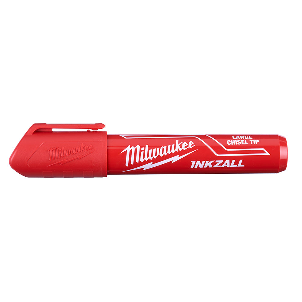 Milwaukee 48-22-3256, INKZALL Large Chisel Tip Red Marker