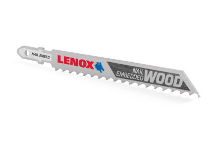 Lenox 1991407, Bi-Metal 4 X 3/8 6TPI T Shank 5PK