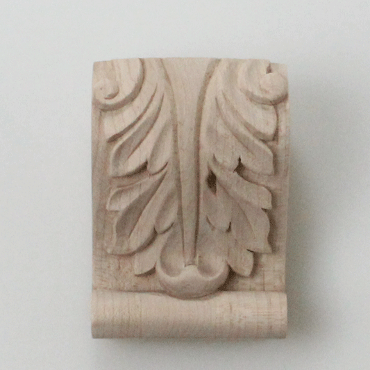 Eurofit C-02-3, Corbel, Maple, W 2½" x D 2" x H 3½"