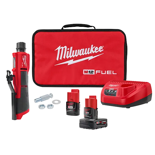 Milwaukee 2409-22, M12 FUEL Brushless Low Speed Tire Buffer Kit