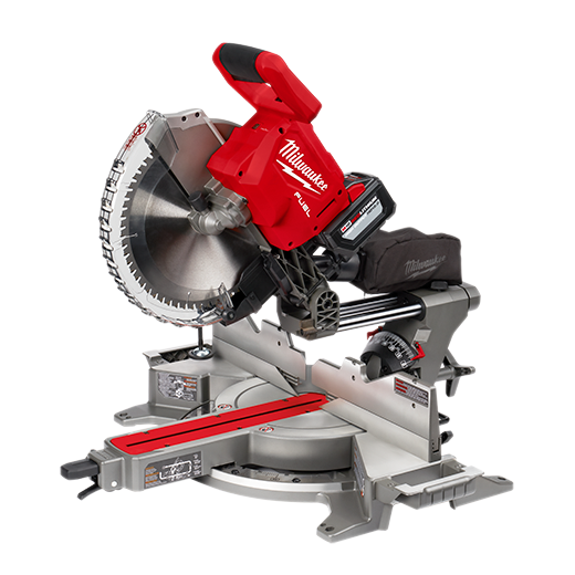 Milwaukee 2739-21HD, M18 FUEL 12" Dual Bevel Sliding Compound Miter Saw Kit (12.0 Ah)