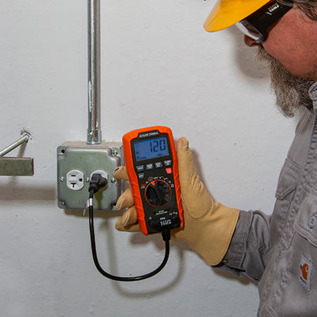 Klein Tools ET270, Digital Multi-Tester, Multimeter with Receptacle Tester