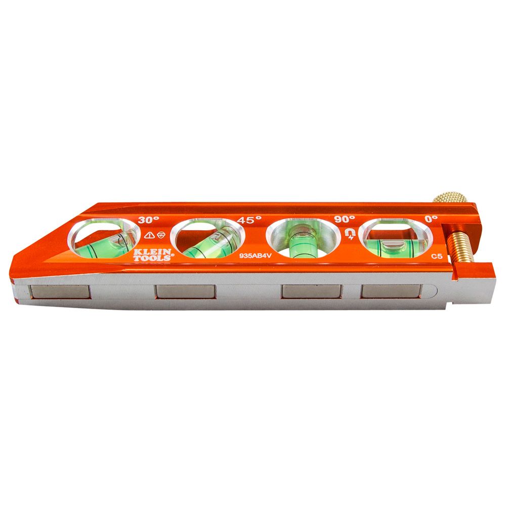 Klein Tools 935AB4V, ACCU-Bend™ Level, 4 Vial, REM