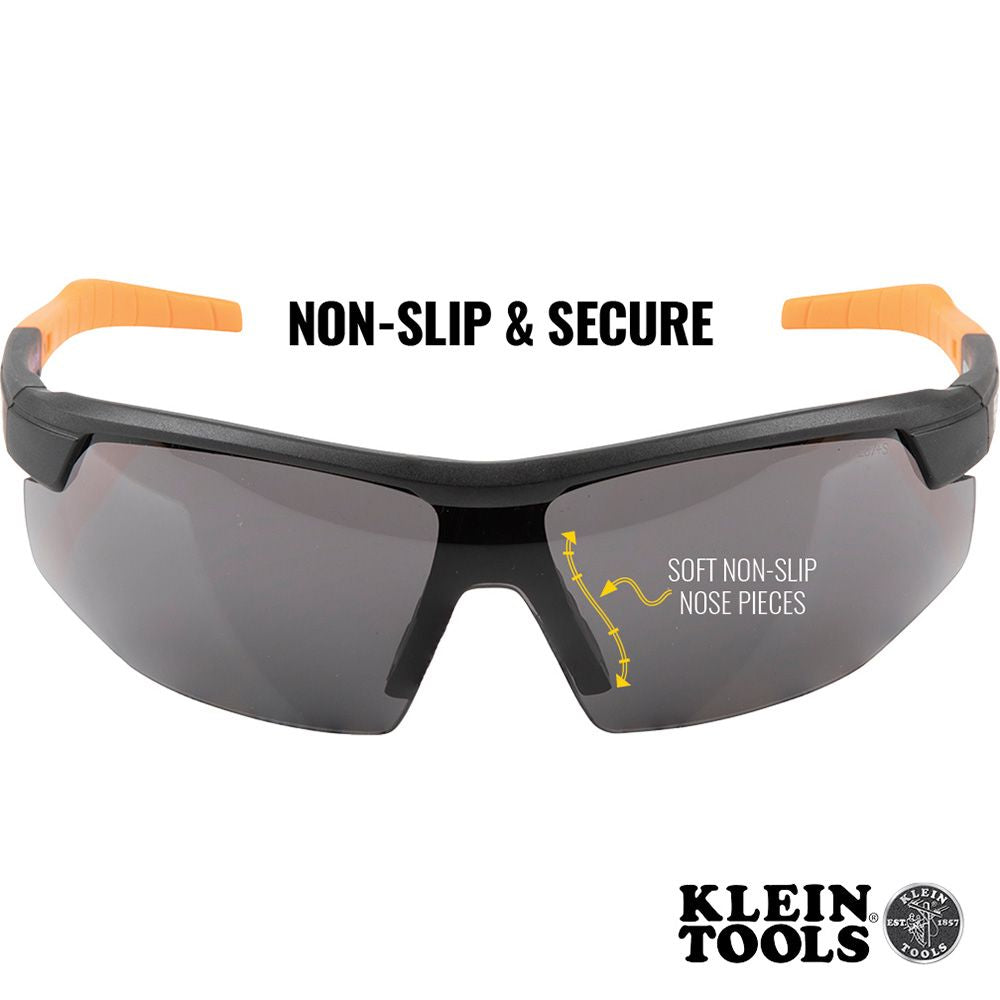 Klein Tools 60160, Standard Safety Glasses, Gray Lens