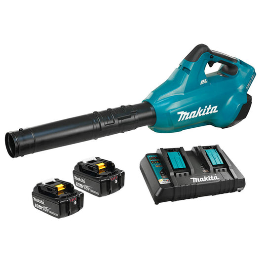 Makita DUB362PT2, 18Vx2 LXT Turbo Blower 2 x 5.0Ah Kit