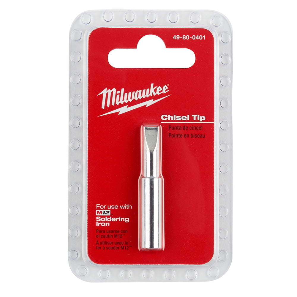 Milwaukee 49-80-0401, Soldering Iron Chisel Tip