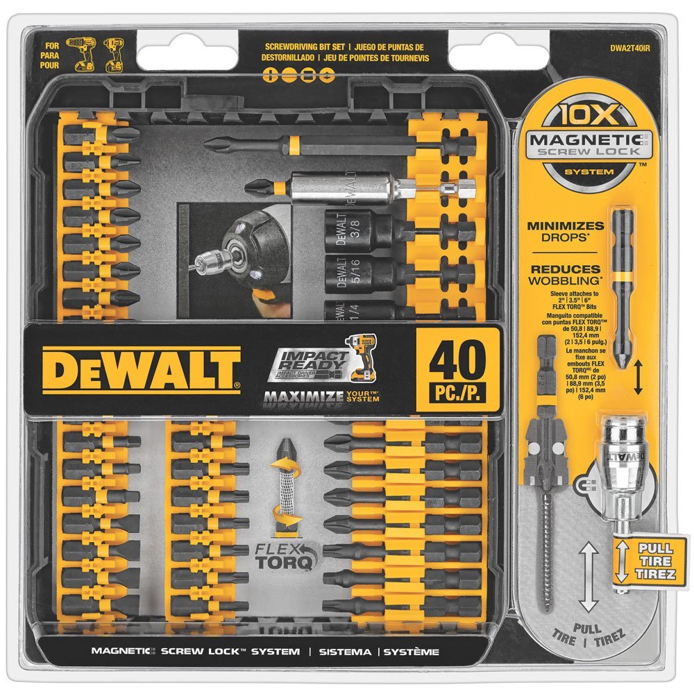 DEWALT DWA2T40IRC, 40-Piece FLEXTORQ Set