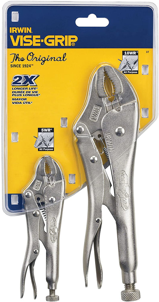 Irwin 37, 2 pc Locking Plier Set (10WR, 5WR)
