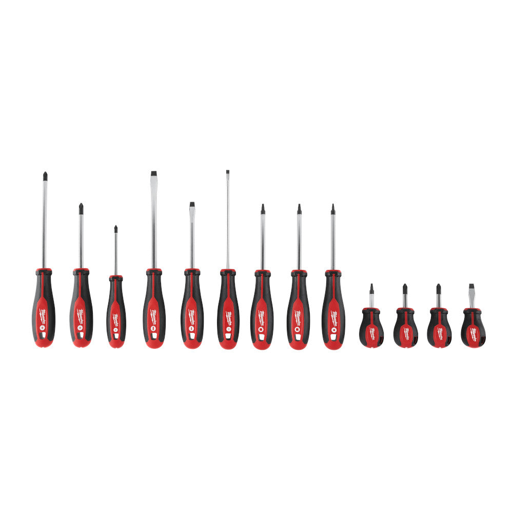 Milwaukee 48-22-2713, 13 PC Tri-Lobe Screwdriver Kit