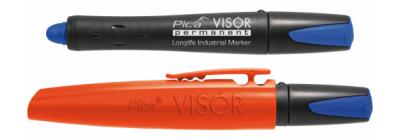 Pica 990/41, VISOR Permanent Marker (Blue)