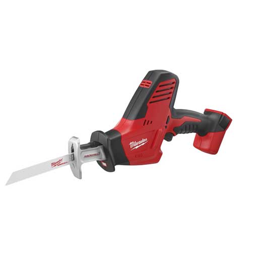 Milwaukee 2625-20, M18 Cordless One-Handed Recip Saw (Tool Only)