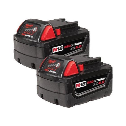 Milwaukee 48-11-1842C, M18 4.0 Battery 2 Pack