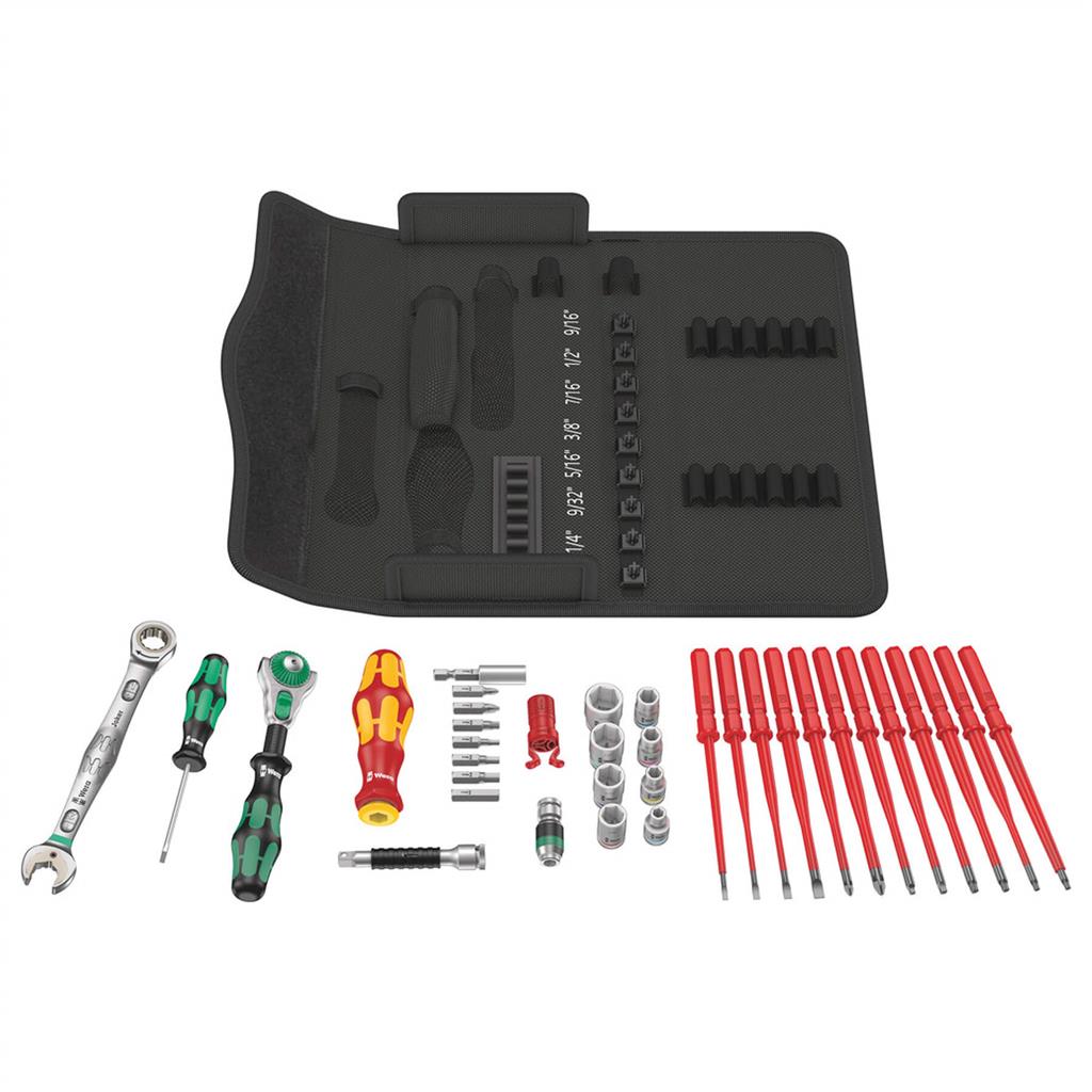 Wera 05135871001, KRAFTFORM KOMPAKT W IMPERIAL 1 MAINTENANCE, 35 PIECES