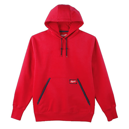 Milwaukee 350R-L, HD PULLOVER HOODIE - RED L (Discontinued)