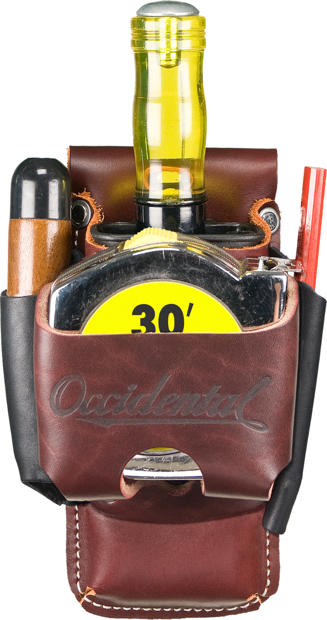 Occidental Leather 5522, Belt Worn 4 in 1 Tool/Tape Holder